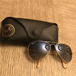 Ray ban Aviator polarized sunglasses